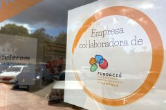 Somos entidad colaboradora de la Fundació per a Persones amb Discapacitat de Menorca